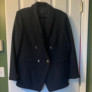 Ann Taylor TALL Fringe Hem Blazer